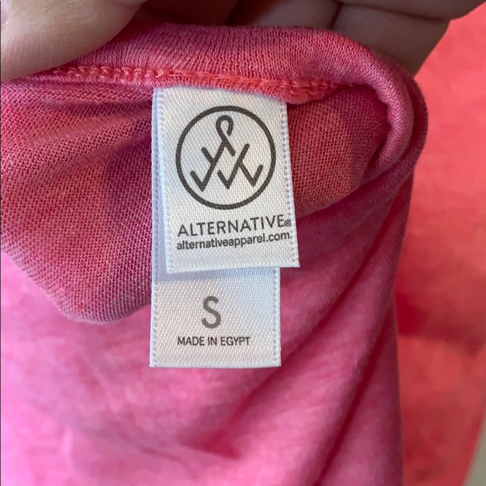 Alternative Apparel Low Back Tee Shirt - Picture 8 of 8